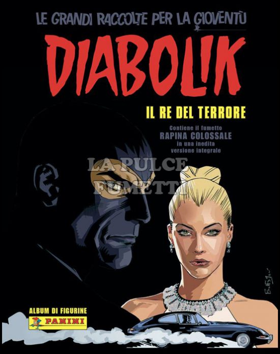 DIABOLIK IL RE DEL TERRORE - ALBUM DI FIGURINE - COFANETTO CLERVILLE